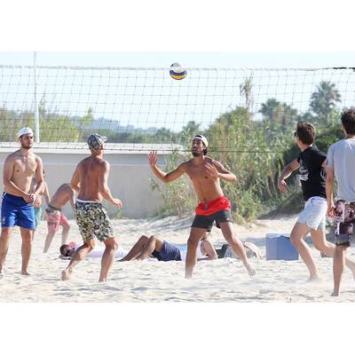 Sami Khedira: Strandspaß ohne Lena Gercke