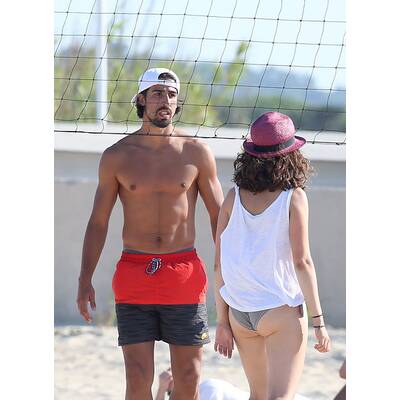 Sami Khedira: Strandspaß ohne Lena Gercke