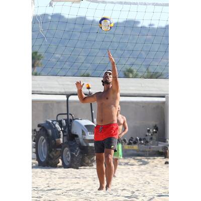 Sami Khedira: Strandspaß ohne Lena Gercke