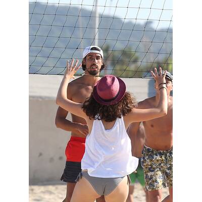 Sami Khedira: Strandspaß ohne Lena Gercke