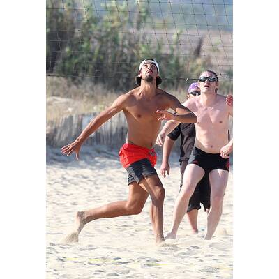 Sami Khedira: Strandspaß ohne Lena Gercke