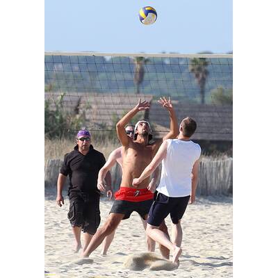 Sami Khedira: Strandspaß ohne Lena Gercke