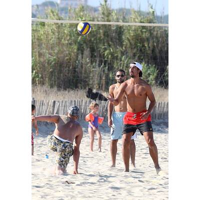 Sami Khedira: Strandspaß ohne Lena Gercke