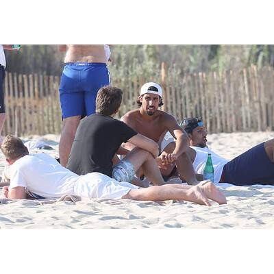 Sami Khedira: Strandspaß ohne Lena Gercke