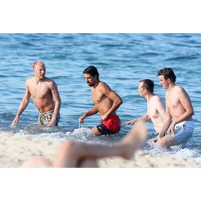 Sami Khedira: Strandspaß ohne Lena Gercke