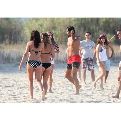 Sami Khedira: Strandspaß ohne Lena Gercke