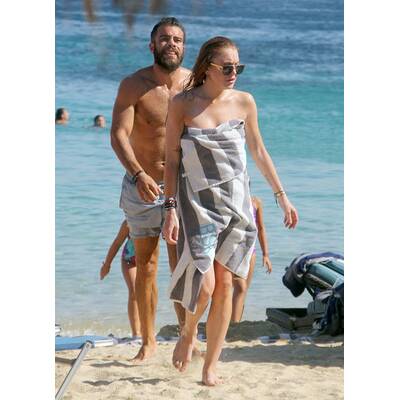 Lindsay Lohan im Urlaub mit sexy Unbekanntem