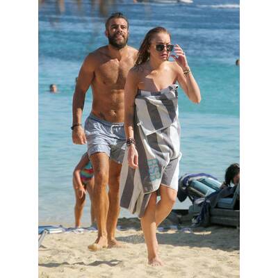 Lindsay Lohan im Urlaub mit sexy Unbekanntem