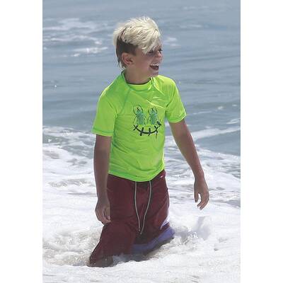 Gwen Stefani: Badespaß mit Zuma, Kingston & Apollo