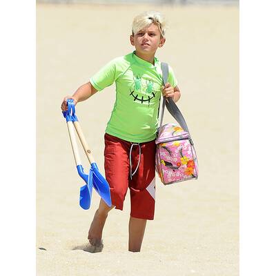 Gwen Stefani: Badespaß mit Zuma, Kingston & Apollo