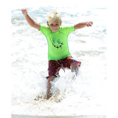 Gwen Stefani: Badespaß mit Zuma, Kingston & Apollo