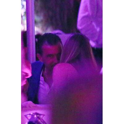 Antonio Banderas flirtet in Saint Tropez