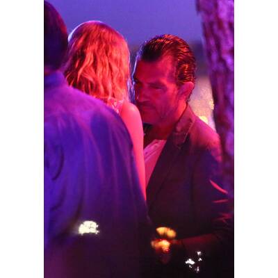 Antonio Banderas flirtet in Saint Tropez