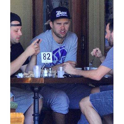 Kris Humphries: Meuchelfotos beim Essen