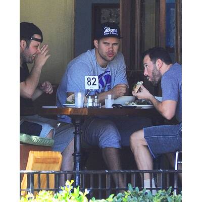 Kris Humphries: Meuchelfotos beim Essen