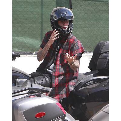 Justin Bieber macht die Straßen von L.A. unsicher
