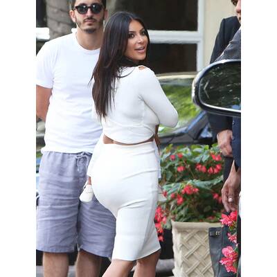 Kim Kardashian unterwegs mit Nori