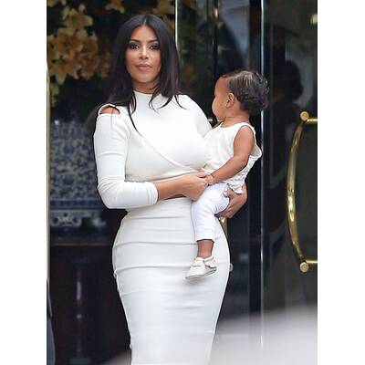 Kim Kardashian unterwegs mit Nori