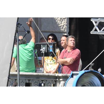 George Clooney bekommt Besuch von Amal Alamuddin