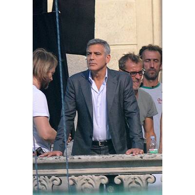 George Clooney bekommt Besuch von Amal Alamuddin