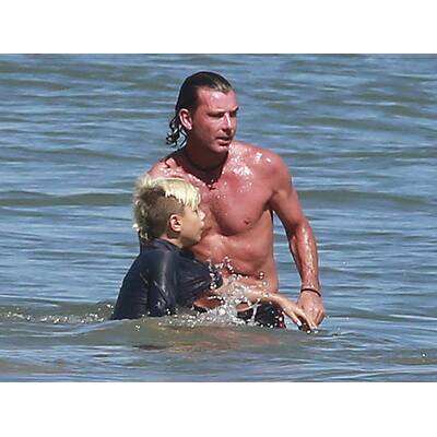 Gwen Stefani: Strandtag mit der Familie