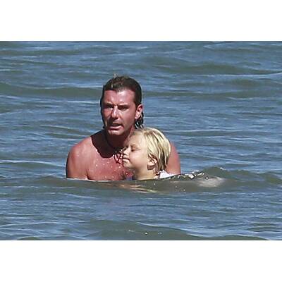 Gwen Stefani: Strandtag mit der Familie