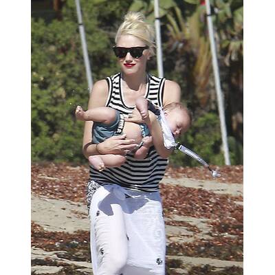 Gwen Stefani: Strandtag mit der Familie