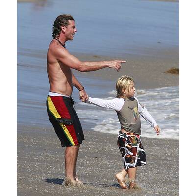 Gwen Stefani: Strandtag mit der Familie