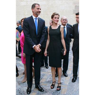 Königin Letizia strahlt neben Ehemann Felipe