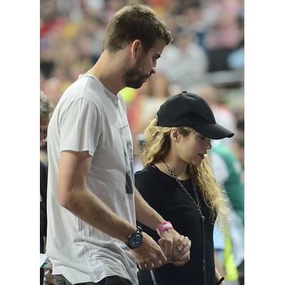 Shakira & Piqué turteln bei Basketball-Match