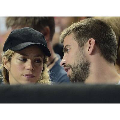 Shakira & Piqué turteln bei Basketball-Match