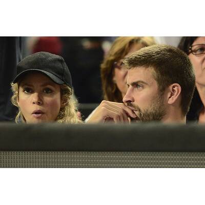 Shakira & Piqué turteln bei Basketball-Match