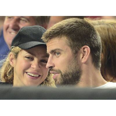 Shakira & Piqué turteln bei Basketball-Match