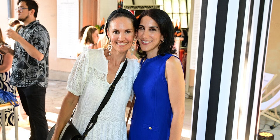 Tanja Duhovich und Saman Giraud