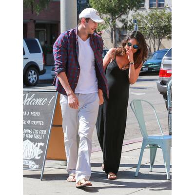 Ashton Kutcher & Mila Kunis: Verliebt vor Geburt