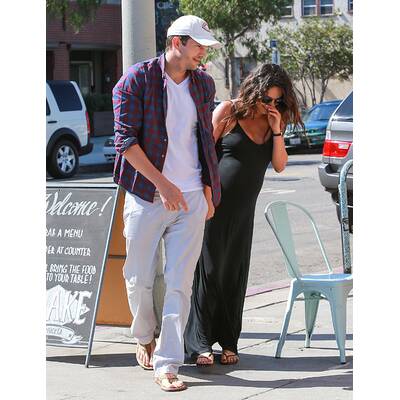 Ashton Kutcher & Mila Kunis: Verliebt vor Geburt