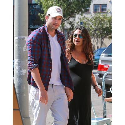 Ashton Kutcher & Mila Kunis: Verliebt vor Geburt