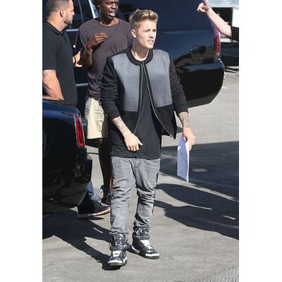 Justin Bieber: Musikvideodreh mit David Hasselhoff 