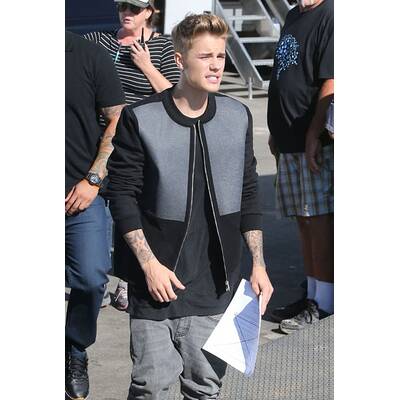 Justin Bieber: Musikvideodreh mit David Hasselhoff 