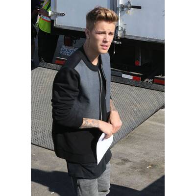 Justin Bieber: Musikvideodreh mit David Hasselhoff 
