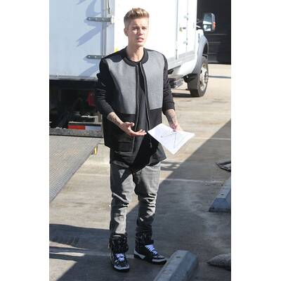 Justin Bieber: Musikvideodreh mit David Hasselhoff 