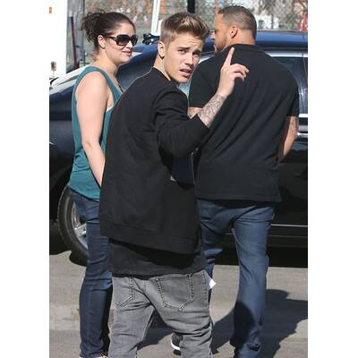 Justin Bieber: Musikvideodreh mit David Hasselhoff 