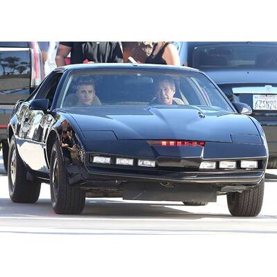 Justin Bieber: Musikvideodreh mit David Hasselhoff 