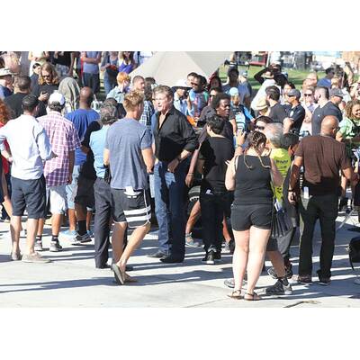 Justin Bieber: Musikvideodreh mit David Hasselhoff 