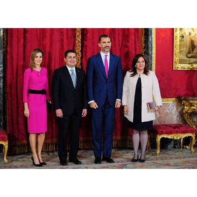 Königin Letizia von Spanien und König Felipe VI