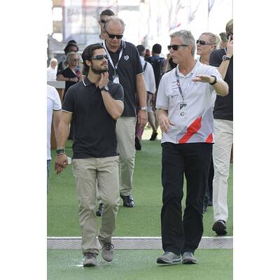 Schweden-Prinz Carl Philip beim Volvo Ocean Race