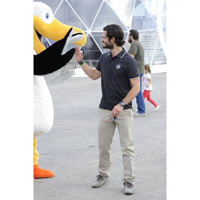 Schweden-Prinz Carl Philip beim Volvo Ocean Race