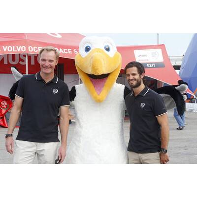 Schweden-Prinz Carl Philip beim Volvo Ocean Race