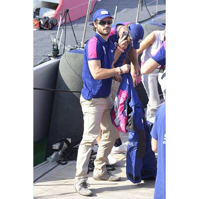 Schweden-Prinz Carl Philip beim Volvo Ocean Race