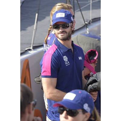 Schweden-Prinz Carl Philip beim Volvo Ocean Race